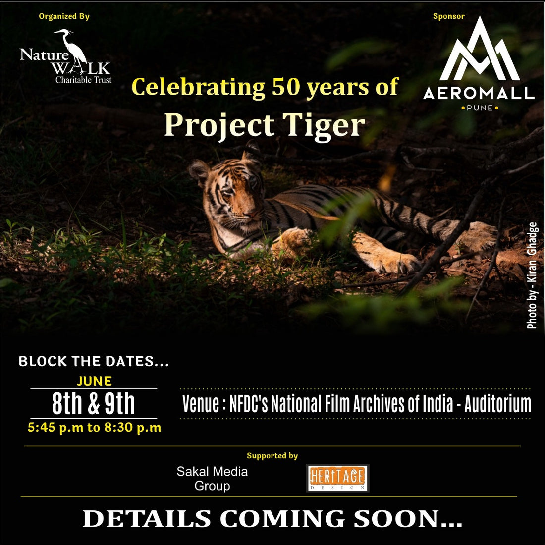 50 Glorious Years Of Project "TIGER"