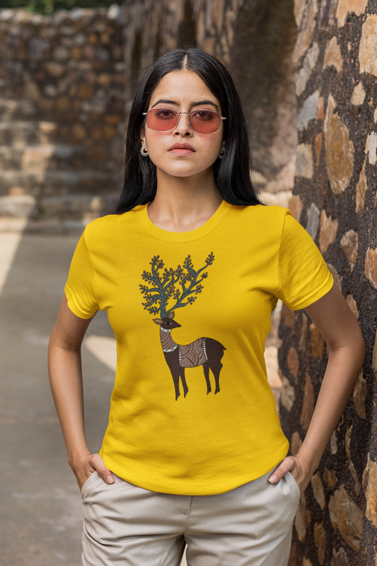 Unisex Gond Deer T-shirt