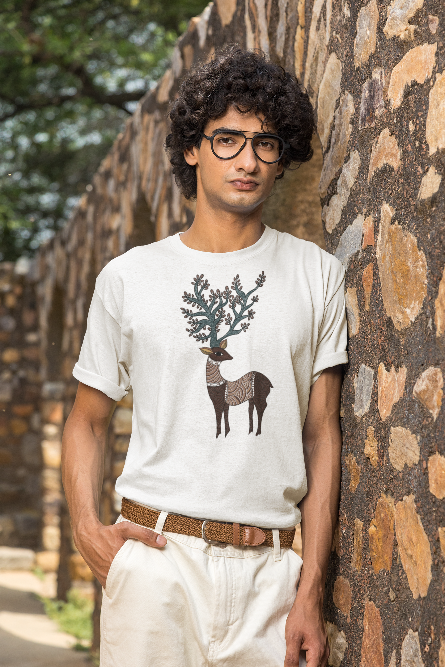 Unisex Gond Deer T-shirt